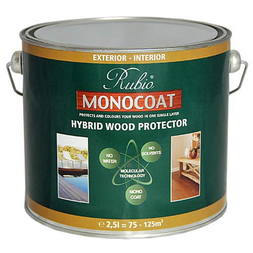 Цветное масло Rubio Monocoat Hybrid Wood Protector цена