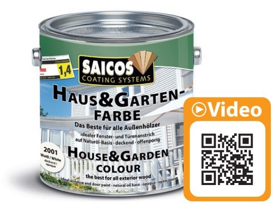 Краска Saicos Haus Gartenfarbe цена