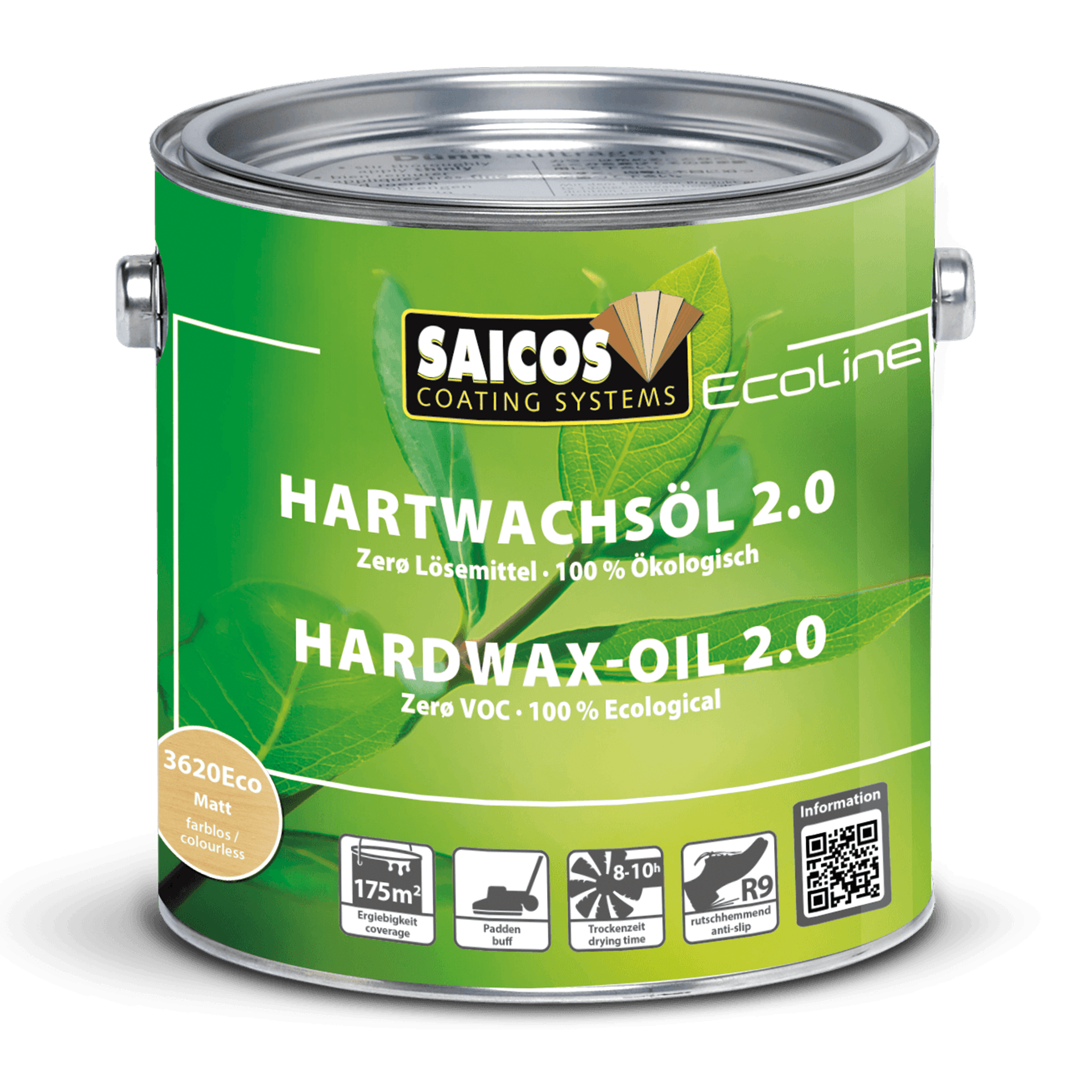 масло saicos с твердым воском Ecoline Hartwachsöl 2.0