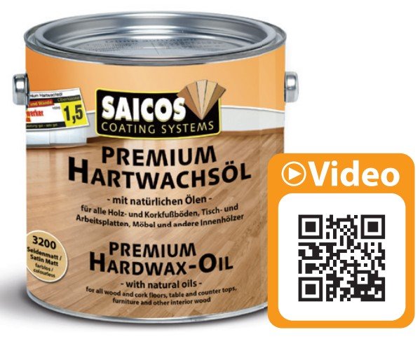 масло saicos Premium Hartwachsöl